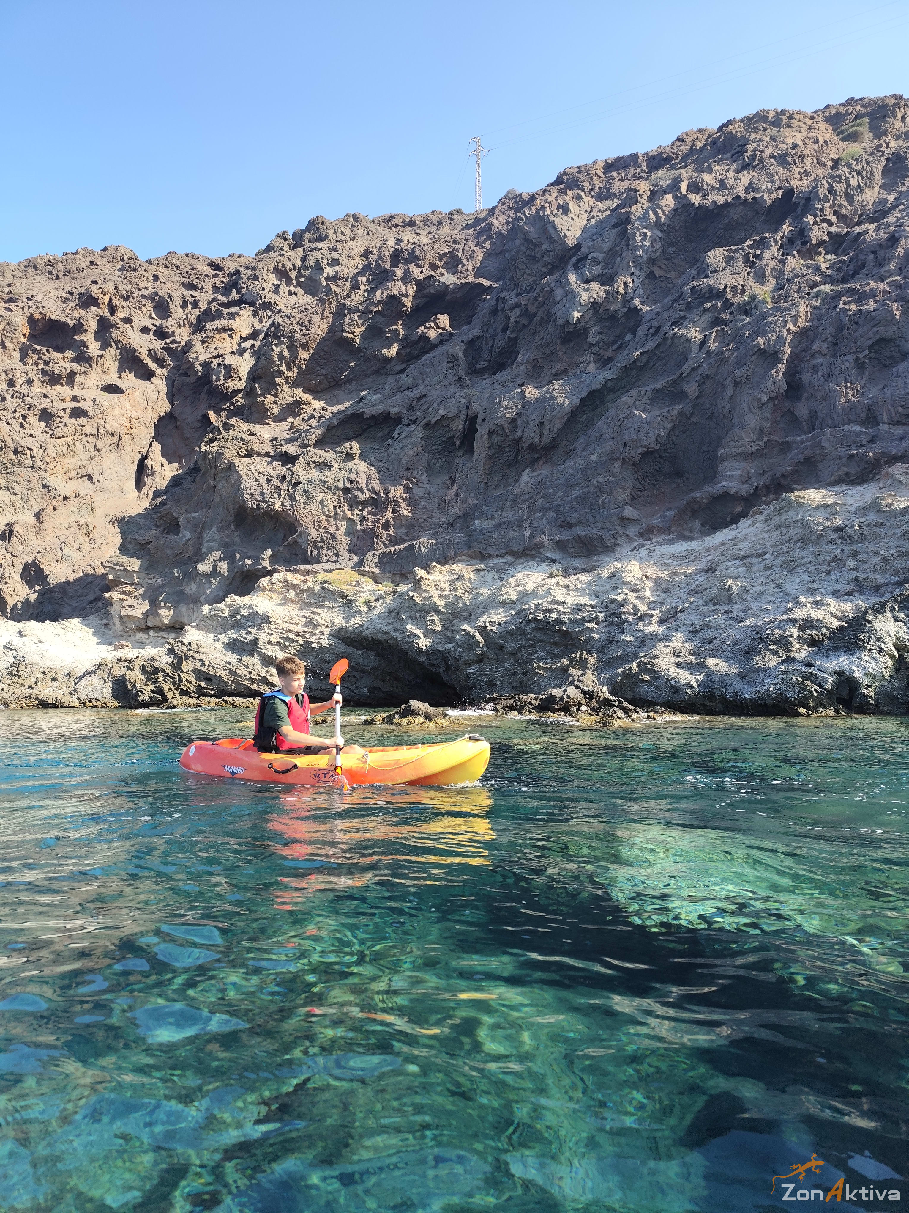 Kayaking in La Fabriquilla Arrecife de las Sirenas, Cabo de Gata – 6 July 2026 (photo 27)