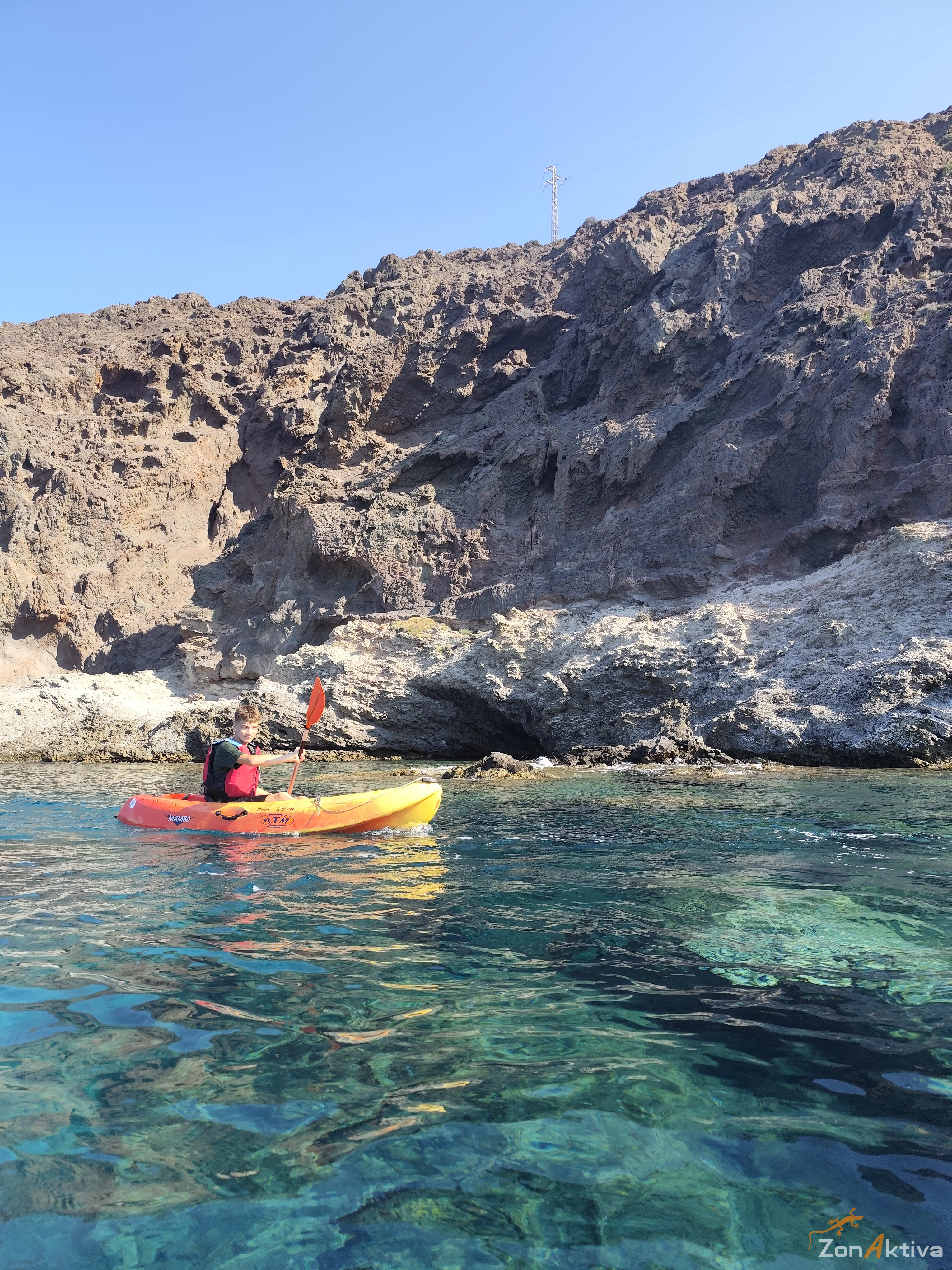 Kayaking in La Fabriquilla Arrecife de las Sirenas, Cabo de Gata – 6 July 2026 (photo 35)